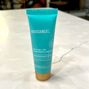 *NEW* Biossance Squalane + Zinc Sheer Mineral Sunscreen
